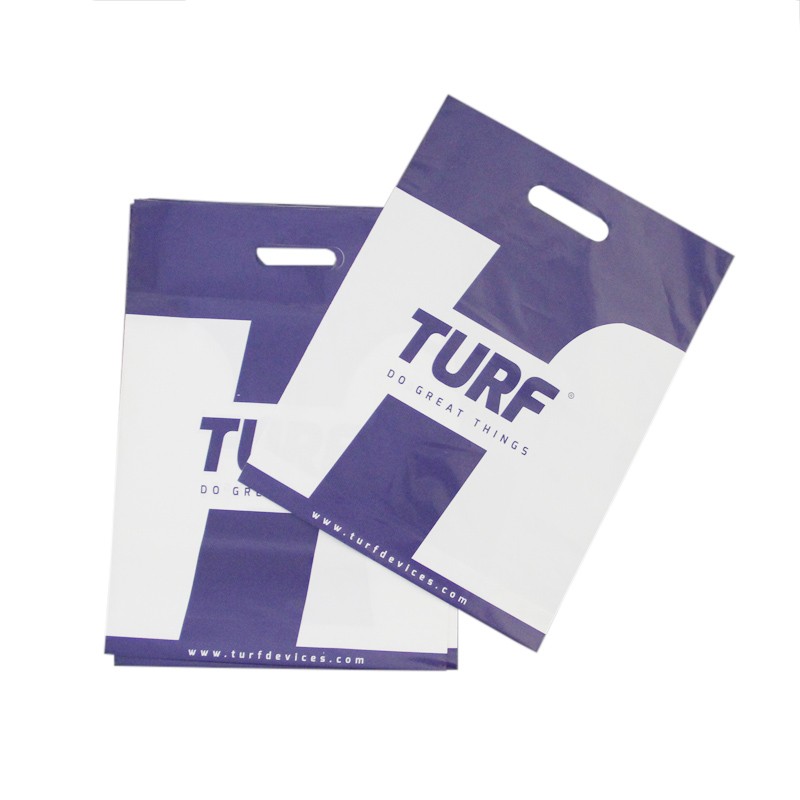 Food Packaging Die Cut Handle Take Out Plastic Bag Transparent T Shirt Packaging Bags for Food Takea - product image 3