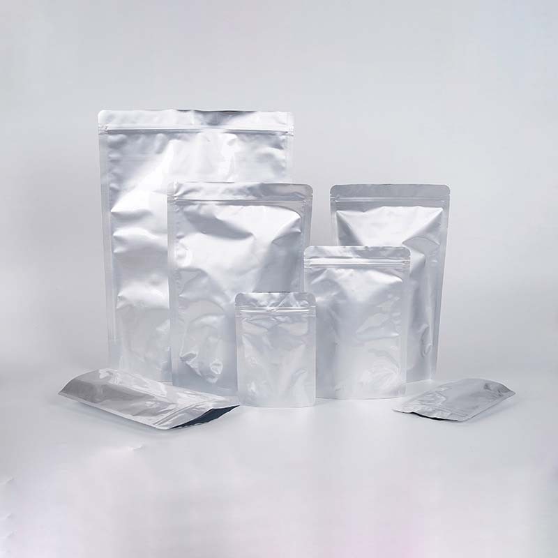 Aluminum Foil Bag With Zipper Top Selling Self-Sealing Eco Friendly Aluminium Zip Lock Bags Customiz - product image 1