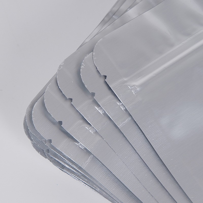 Aluminum Foil Bag With Zipper Top Selling Self-Sealing Eco Friendly Aluminium Zip Lock Bags Customiz - product image 2