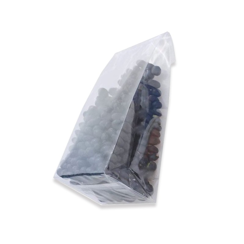 Custom Transparent Cellophane Square Bottom Bags Gusset OPP Cello Bags for Candy Popcorn - product image 4