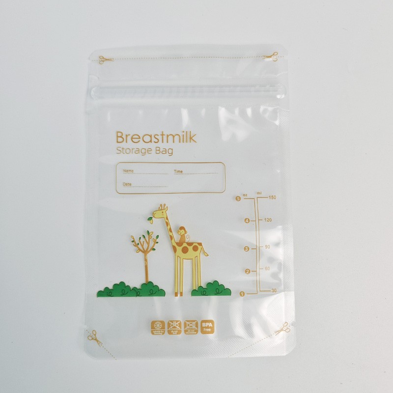 Custom Logo Breast Milk Storage Bag Food Grade BPA Free Breast Milk Freezer Bags - product image 1